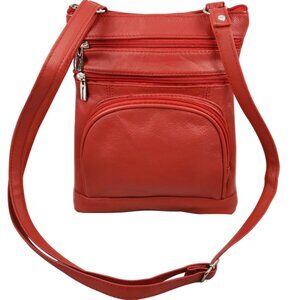 Roma Leathers Leather Crossbody